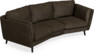 Madison - 3-sits soffa svängd, 70 cm - Brun
