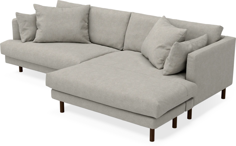 Harper - 4-sits med schäslong XL höger - Beige