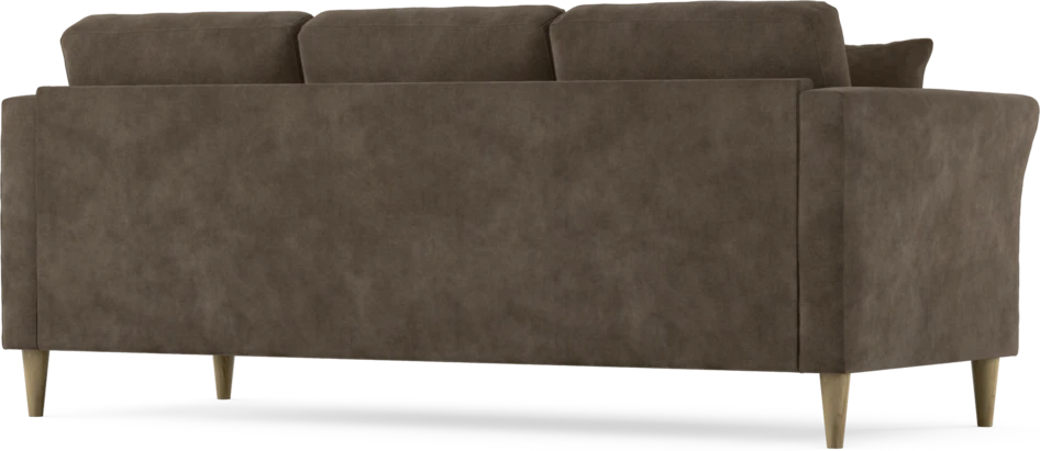 Eden - 3-sits soffa - Brun