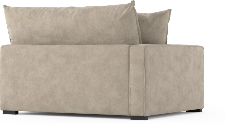 Rossi - 2-sits med armstöd vänster - Beige