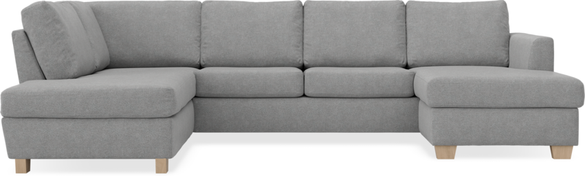 Friday - 3-sits soffa med divan vänster och schäslong höger - Grå