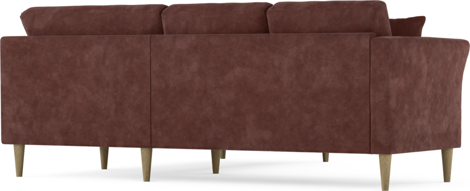 Eden - Hörnsoffa, 2+2-sits - Röd