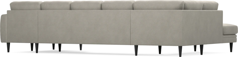 Eden - 3-sits soffa med divan vänster och schäslong höger - Grå