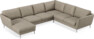 Madison Lux - Hörnsoffa med schäslong vänster - Beige