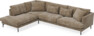 Harper - 3-sits soffa med divan vänster - Brun