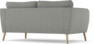 County - 2-sits soffa - Grå