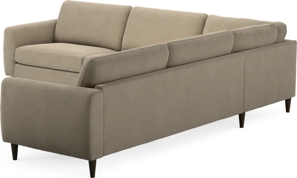 Bridge - Hörnsoffa, 3+3-sits - Beige