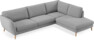 Madison Lux - 3-sits soffa med divan höger - Grå