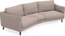 Madison - 3-sits soffa svängd, 90 cm - Beige