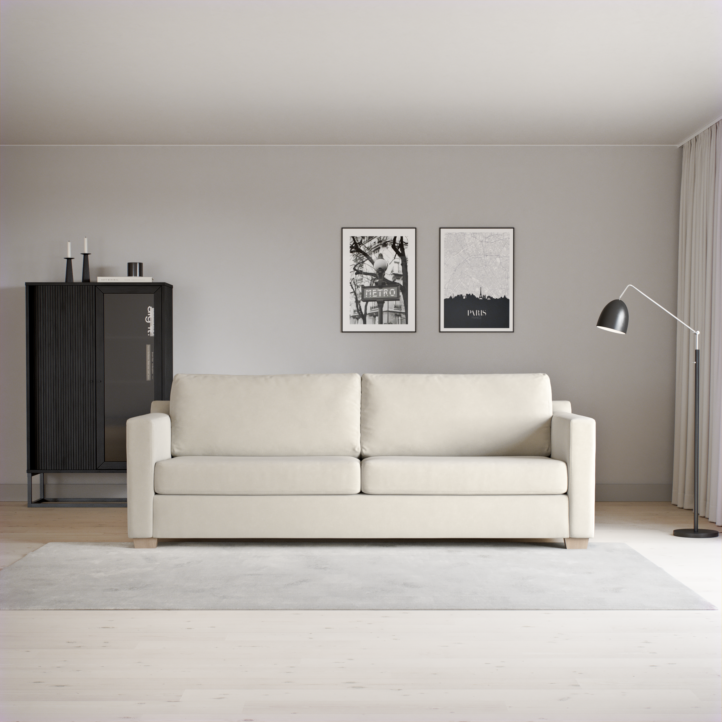 Friday - 3-sits soffa - inspiration