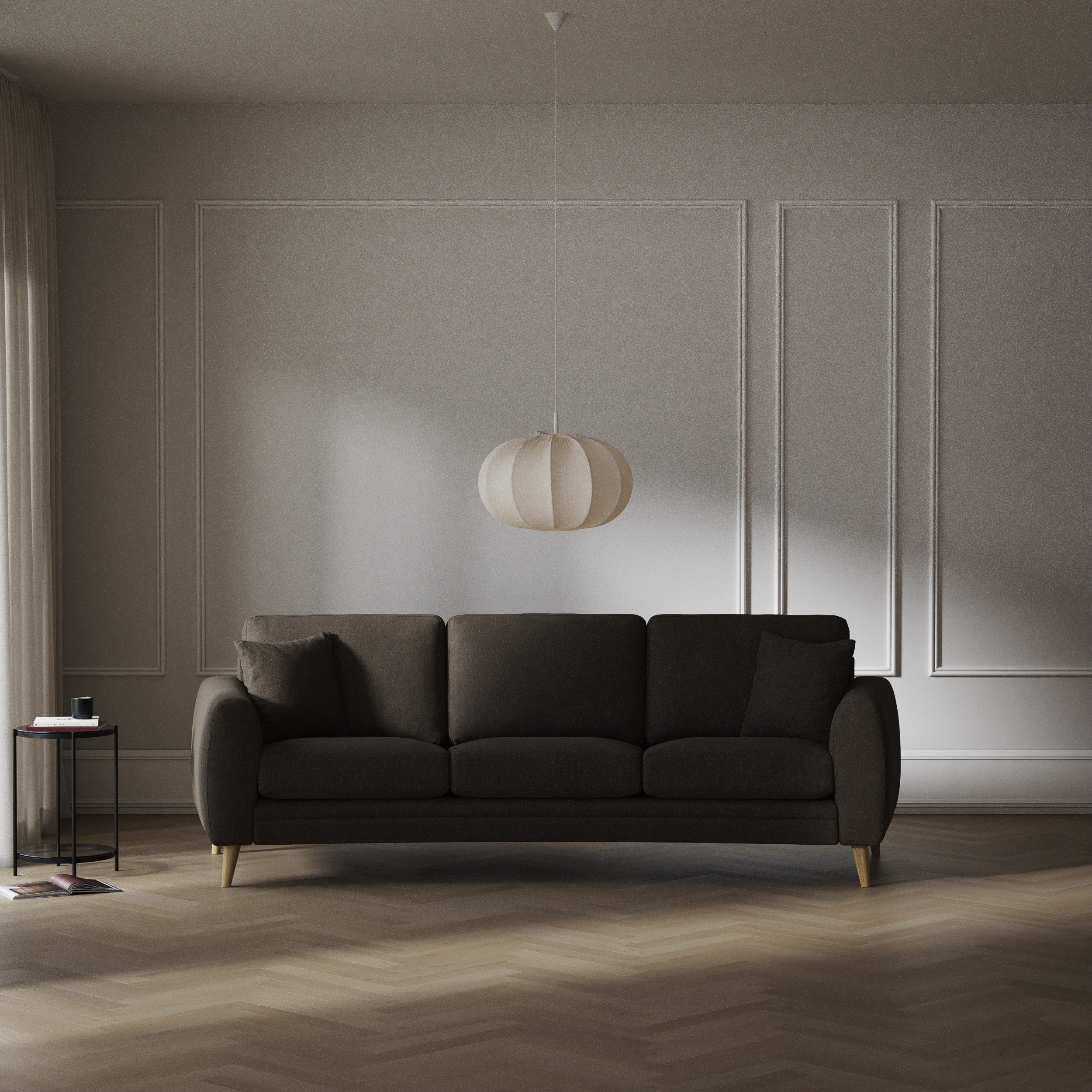 Eden - 3-sits soffa svängd - inspiration