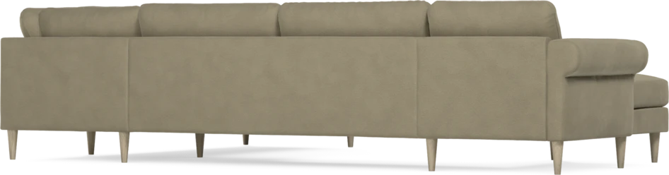Bridge - Hörnsoffa, 3+2-sits med schäslong vänster - Beige