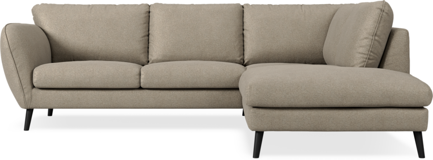 Madison Lux - 2-sits soffa med divan höger - Beige