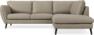 Madison Lux - 2-sits soffa med divan höger - Beige