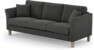 Eden - 3-sits soffa - Svart