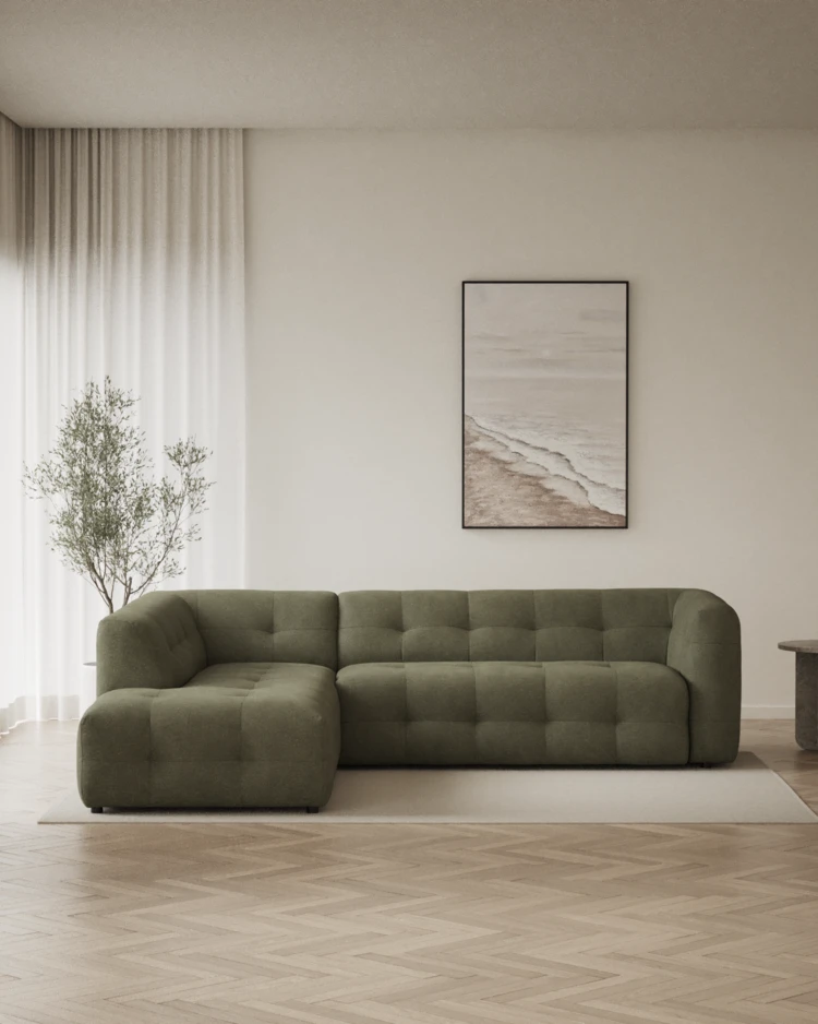 Bella - 3-sits soffa med divan vänster - inspiration