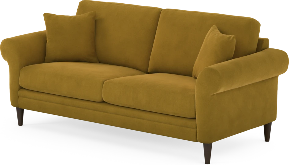 Eden - 2,5-sits soffa - Gul