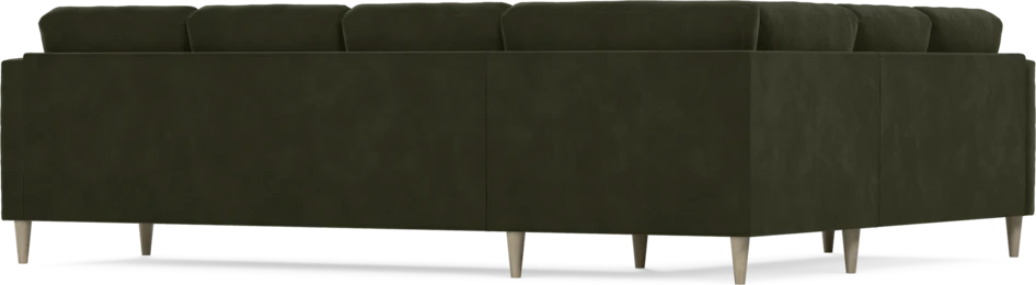 Eden - Hörnsoffa, 2+3-sits - Grön