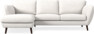 Madison Lux - 2-sits soffa med schäslong vänster - Beige