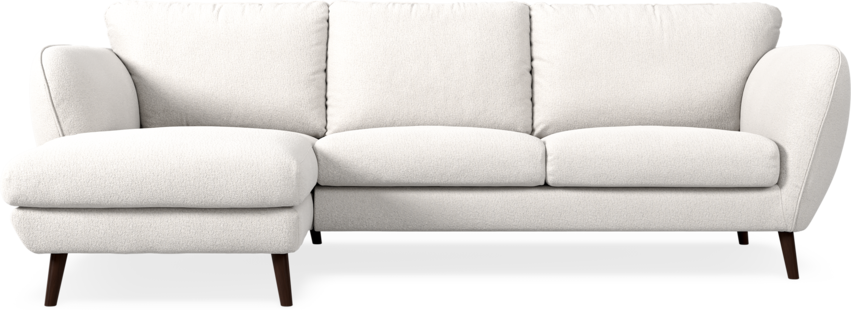 Madison Lux - 2-sits soffa med schäslong vänster - Beige