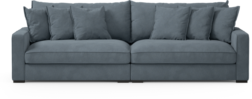 Rossi - 4-sits soffa - Blå