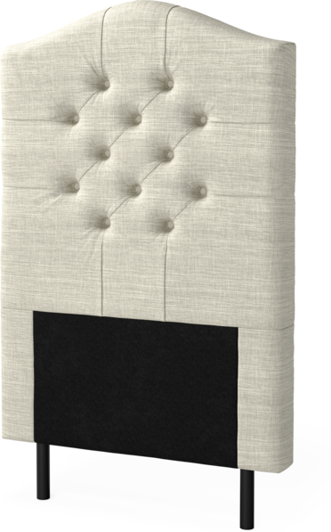 New York välvd - Sänggavel, 90-210 cm - Beige