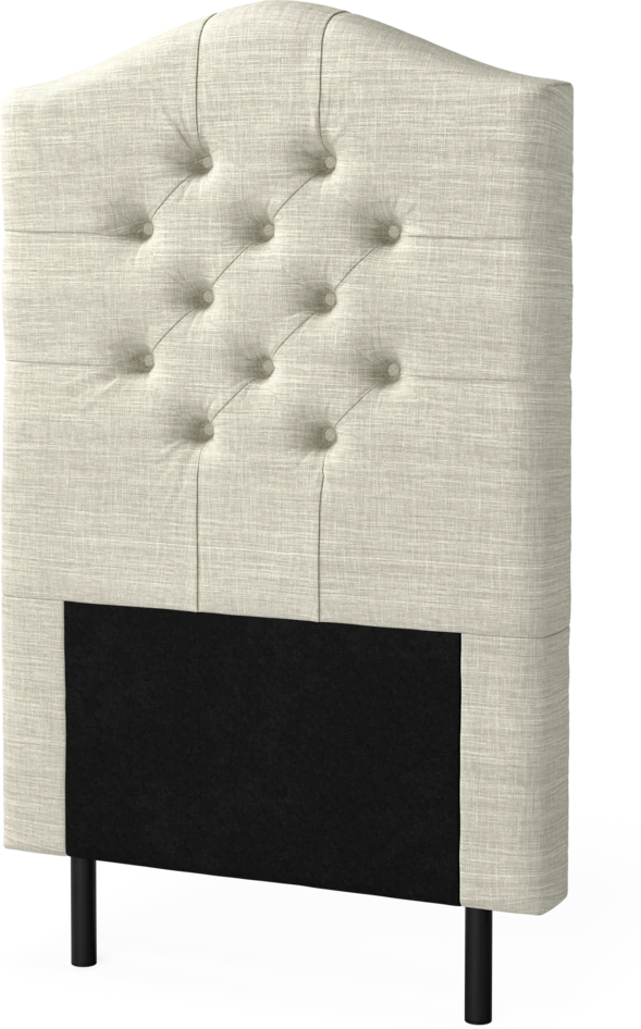 New York välvd - Sänggavel, 90-210 cm - Beige