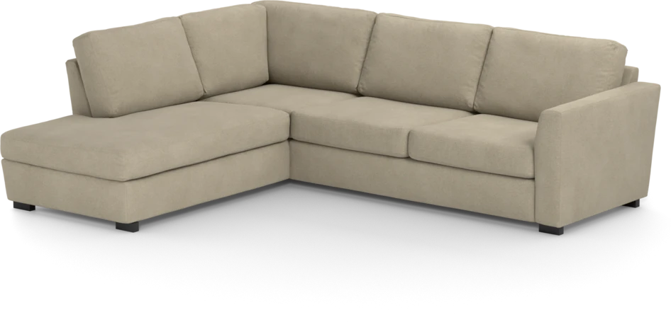 Friday - 2,5-sits soffa med divan vänster - Beige