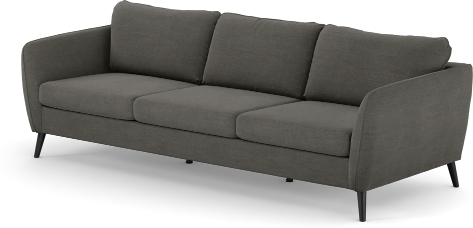 County - 3-sits soffa - Grå