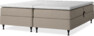 Delux Sense - Ställbar säng, dubbelsäng med bäddmadrass - Beige