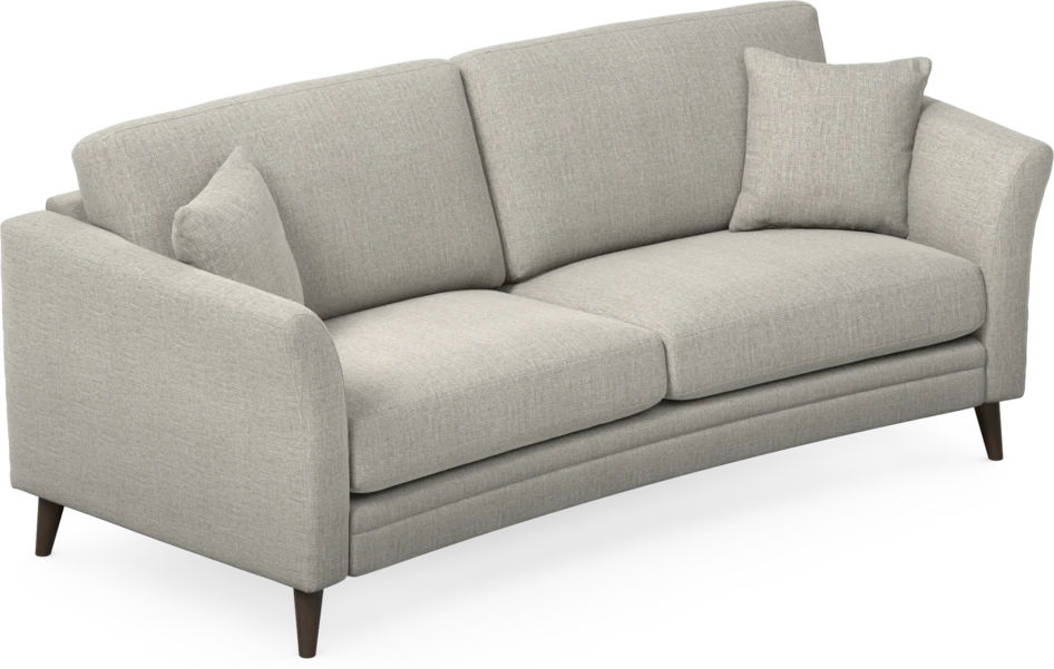 Eden - 2,5-sits soffa svängd - Grå