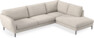 Madison Lux - 3-sits soffa med divan höger - Vit
