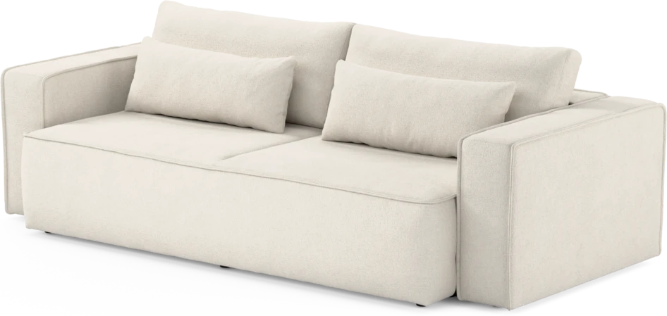 Ide - Bäddsoffa 3-sits - Vit