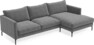 Impression Delux - 3-sits soffa med schäslong höger - Grå