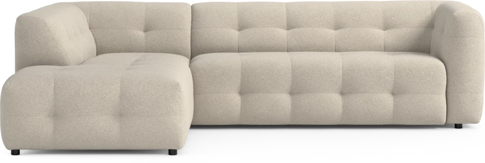 Bella - 3-sits soffa med divan vänster - Beige