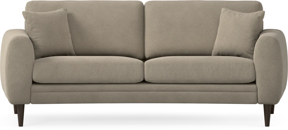 Eden - 2,5-sits soffa svängd - Beige