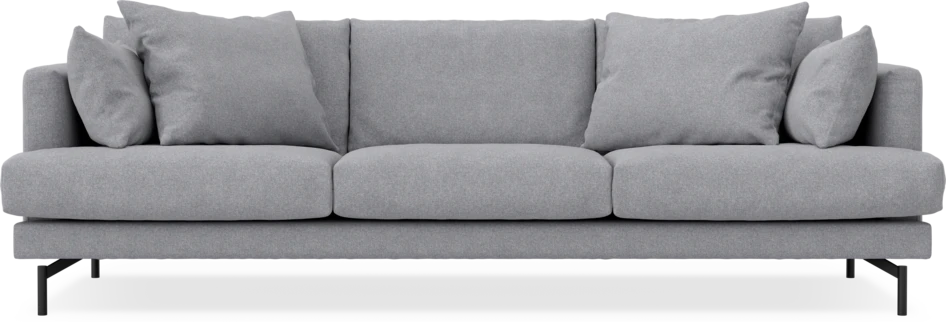 Harper - 4-sits soffa - Grå