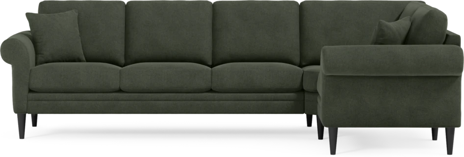Eden - Hörnsoffa, 3+1-sits - Grön