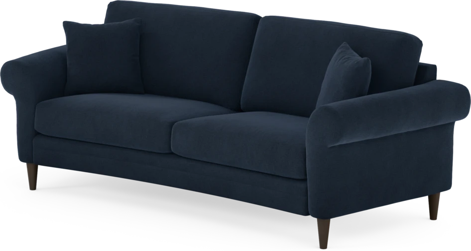 Eden - 2,5-sits soffa svängd - Blå