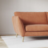 Madison Lux - 2-sits soffa med schäslong vänster - Orange