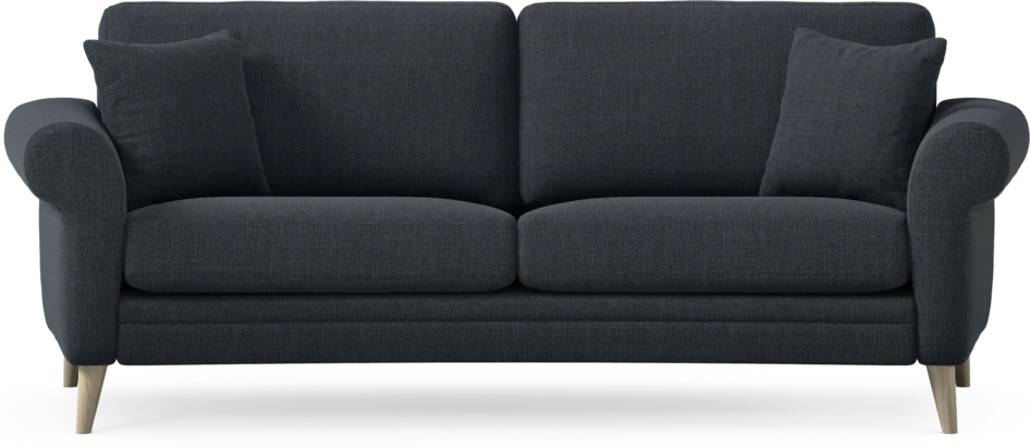 Eden - 2,5-sits soffa svängd - Blå