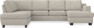 Friday - 3-sits soffa med divan vänster och schäslong höger - Beige