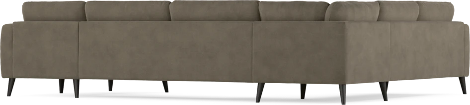 Bridge - Hörnsoffa, 2+3-sits med schäslong höger - Beige