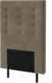New York trensad - Sänggavel, 90-210 cm - Brun
