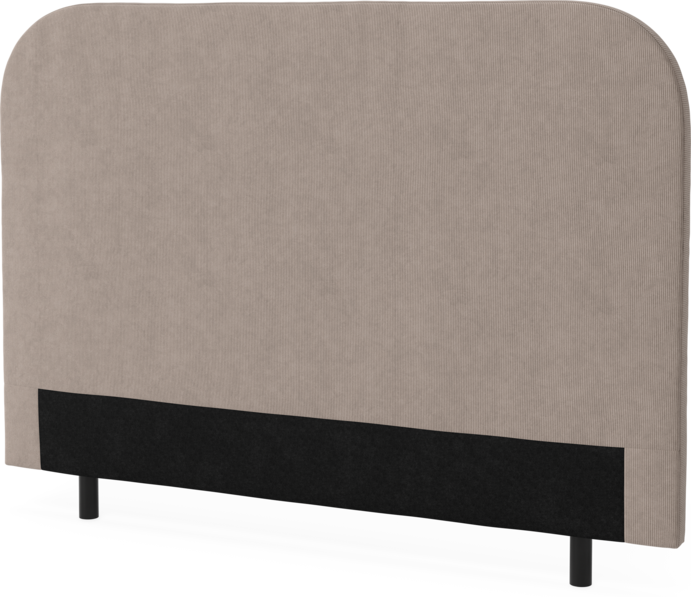 Curve - sänggavel, 90-210 cm - Beige