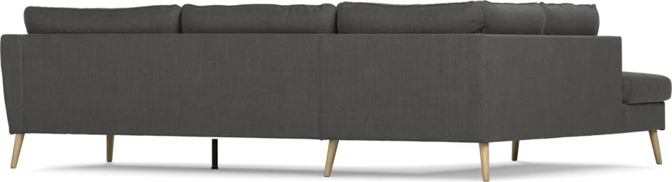 County - 2,5-sits soffa med divan vänster - Grå