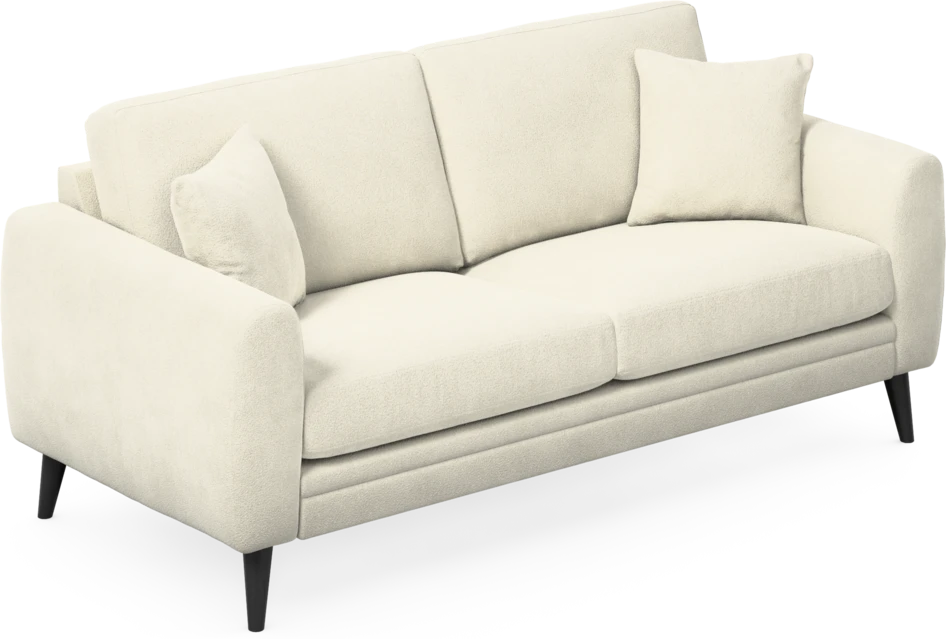 Eden - 2,5-sits soffa - Vit