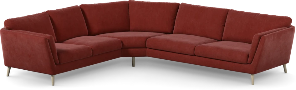 Madison Lux - Hörnsoffa 2+3-sits, hörn 2 - Rosa