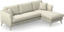Eden - 2,5-sits soffa med schäslong - Beige