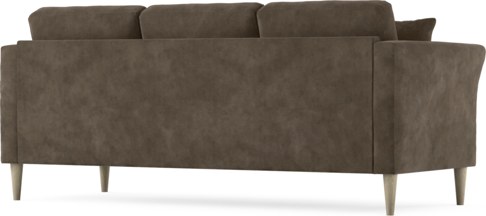 Eden - 3-sits soffa - Brun